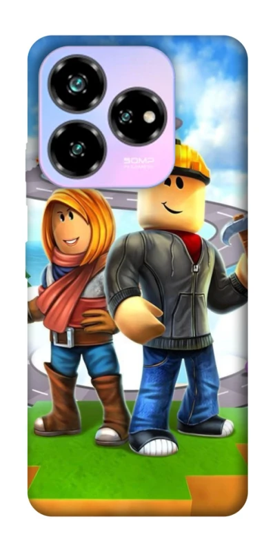 Чехол на ZTE Nubia V60 Roblox Builder Adventure фото 1 из 1