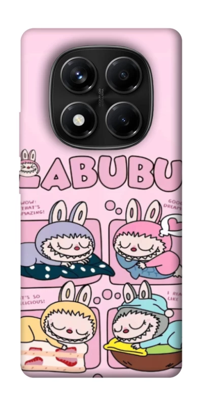 Чохол на Xiaomi Redmi Note 14 Pro 4G Labubu Dreams Collage фото 1 з 1