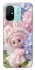 Чохол на Xiaomi Redmi 12C / Poco C55 Labubu & Flowers ver.1 фото 1 з 1