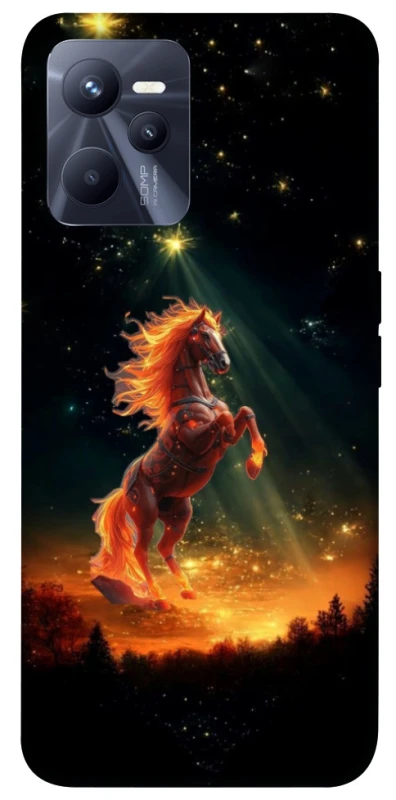Чохол на Realme C35 Red Fire Horse ver.2 фото 1 з 1