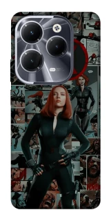 Чехол на Infinix Hot 40 Black Widow фото 1 из 1