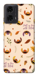Чохол на Motorola Moto G24 Fall in love with Stitch фото 1 з 1
