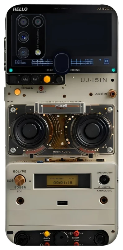 Чохол на Samsung Galaxy M31 Audio panel фото 1 з 1