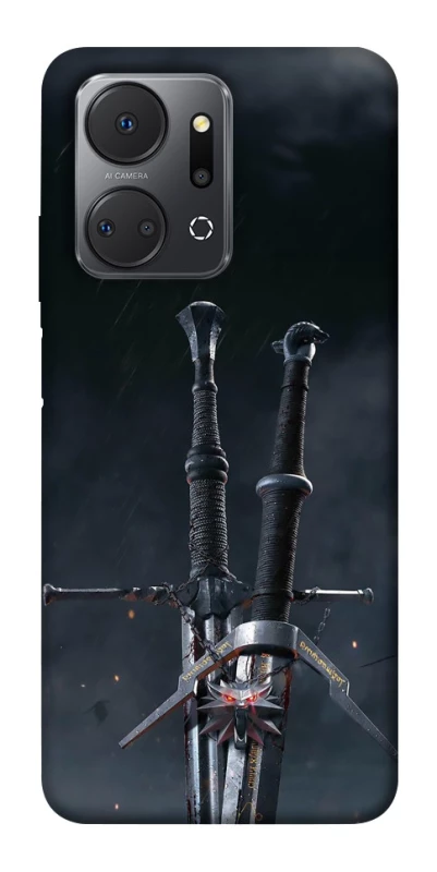 Чохол на Huawei Honor X7a Мечі Ведьмака фото 1 з 1