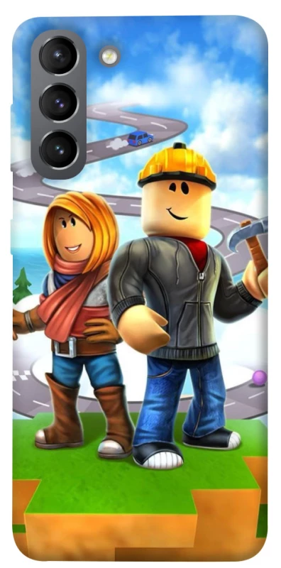Чехол на Samsung Galaxy S21 Roblox Builder Adventure фото 1 из 1