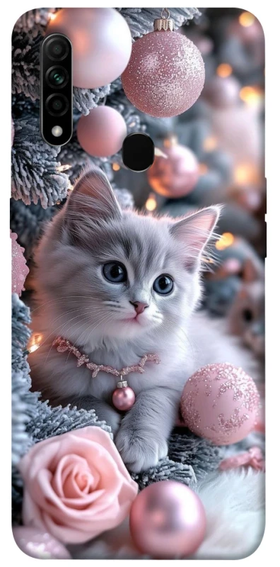 Чохол на Oppo A31 Christmas Kitty фото 1 з 1