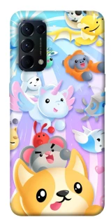 Чехол на Oppo Reno 5 4G Adopt Me Rainbow Pet Parade фото 1 из 1