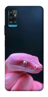 Чохол на ZTE Blade A71 Рожева змія фото 1 з 1