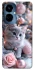 Чохол на TECNO Camon 19 Pro Christmas Kitty фото 1 з 1