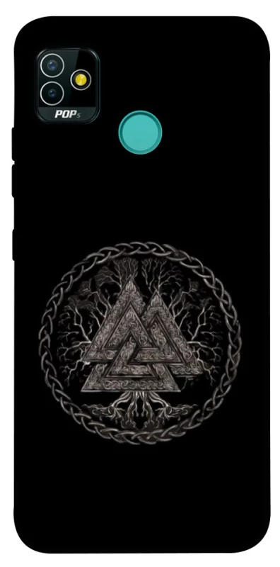 Чехол на TECNO POP 5 Валькнут v3 фото 1 из 1