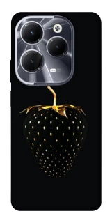 Чохол на Infinix Hot 40 Pro Чорна полуниця фото 1 з 1