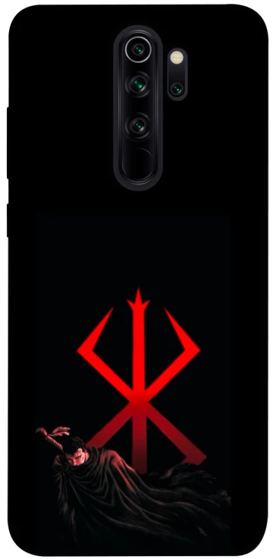 Чохол на Xiaomi Redmi Note 8 Pro Berserk Red Logo фото 1 з 1