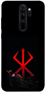 Чохол на Xiaomi Redmi Note 8 Pro Berserk Red Logo фото 1 з 1