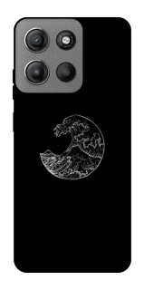 Чехол на Motorola Moto G15 Power Black tsunami фото 1 из 1