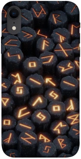 Чехол на Apple iPhone XR (6.1") Огненые руны фото 1 из 1