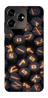 Чехол на ZTE Blade V50 Design 4G Огненые руны фото 1 из 1