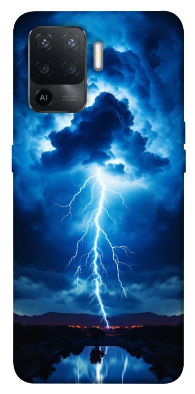 Чехол на Oppo Reno 5 Lite Молния фото 1 из 1