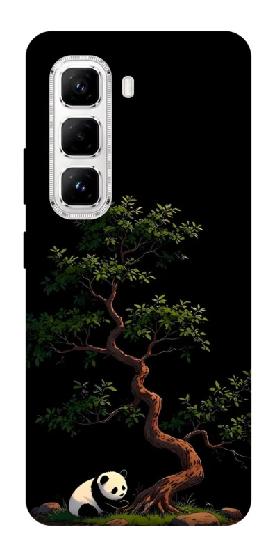 Чехол на Infinix Hot 50 Pro Panda and tree фото 1 из 1