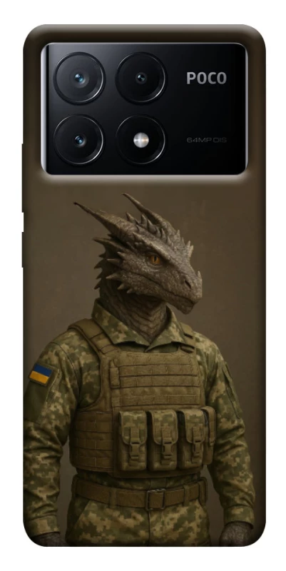 Чехол на Xiaomi Poco X6 Дракон защитник фото 1 из 1