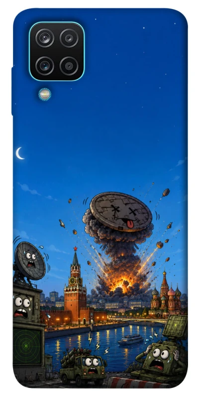 Чехол на Samsung Galaxy M12 Moscow never sleeps ver.8 фото 1 из 1