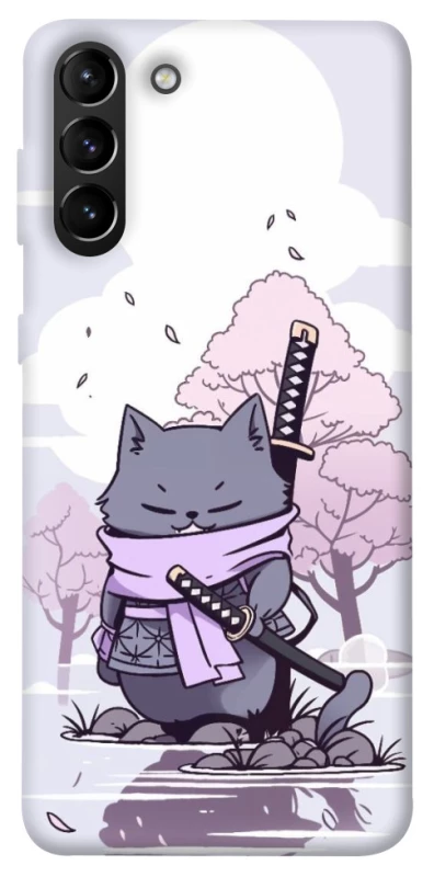 Чехол на Samsung Galaxy S21+ Samurai cat фото 1 из 1