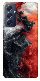 Чохол на Samsung Galaxy M54 5G Black and Red фото 1 з 1