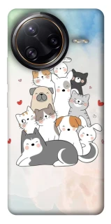 Чехол на Xiaomi Poco F7 Ultra Funny Pets ver.2 фото 1 из 1