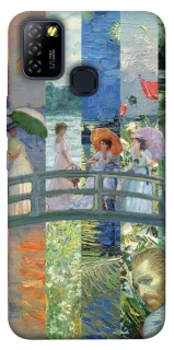 Чехол на Infinix Hot 10 Lite Art collage ver.6 фото 1 из 1