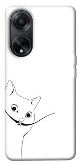 Чехол на Oppo A58 4G Кот Дали фото 1 из 1