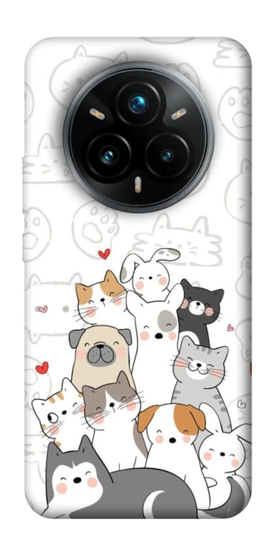 Чохол на Realme 14 Pro+ Funny Pets фото 1 з 1