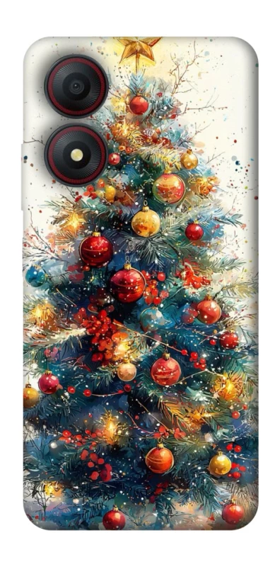 Чехол на ZTE Blade A34 4G Новогодний v36 фото 1 из 1