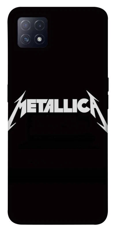 Чохол на Oppo A72 5G / A73 5G Metallica logo фото 1 з 1