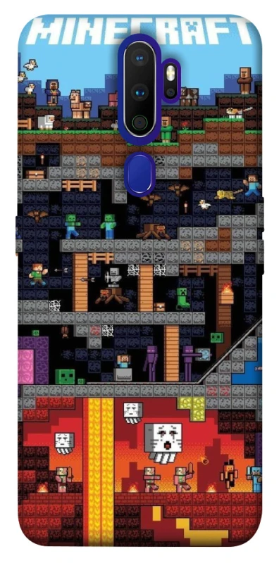 Чохол на Oppo A5 (2020) / Oppo A9 (2020) Minecraft фото 1 з 1