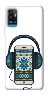Чехол на ZTE Blade A71 Современная вышиванка фото 1 из 1