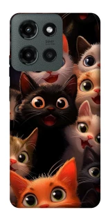 Чохол на Motorola Moto G Power (2025) happy cats фото 1 з 1