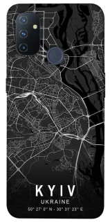 Чехол на OnePlus Nord N100 Kyiv map фото 1 из 1