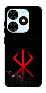 Чохол на TECNO Spark Go 2024 Berserk Red Logo фото 1 з 1