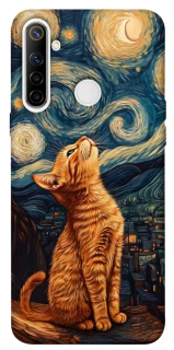 Чохол на Realme 6i van gogh cat фото 1 з 1