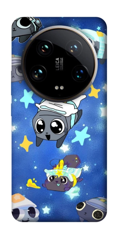 Чохол на Xiaomi 14 Ultra Pebble kitten stars фото 1 з 1