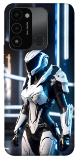 Чехол на TECNO Spark 8C Cyber space girl ver.6 фото 1 из 1