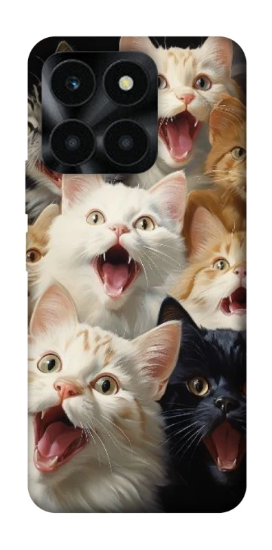 Чохол на Huawei Honor X6a Коти фото 1 з 1