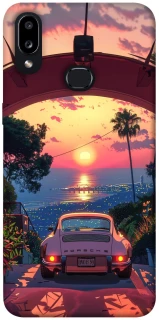 Чехол на Samsung Galaxy A10s Porsche at sunset фото 1 из 1