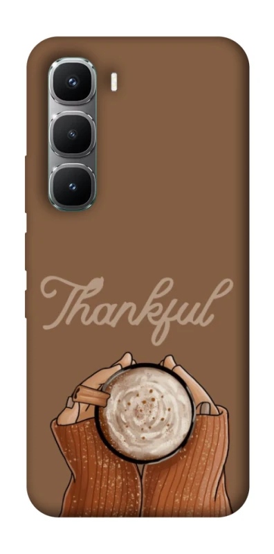 Чохол на Infinix Hot 60 Pro Thankful coffee фото 1 з 1