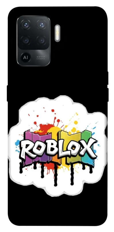 Чохол на Oppo Reno 5 Lite Roblox logo ver.2 фото 1 з 1