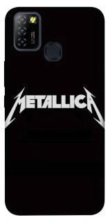 Чехол на Infinix Hot 10 Lite Metallica logo фото 1 Чехол на Infinix Hot 10 Lite Metallica logo фото 1 из 1