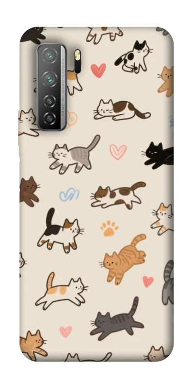 Чохол на Huawei Nova 7 SE Cat style ver.2 фото 1 з 1