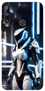 Чехол на Huawei P40 Lite E Cyber space girl ver.6 фото 1 из 1