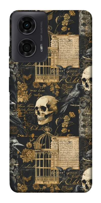 Чохол на Motorola Moto G04 Halloween aesthetics ver.1 фото 1 з 1