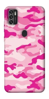 Чехол на ZTE Blade A7s (2020) camouflage pink фото 1 из 1