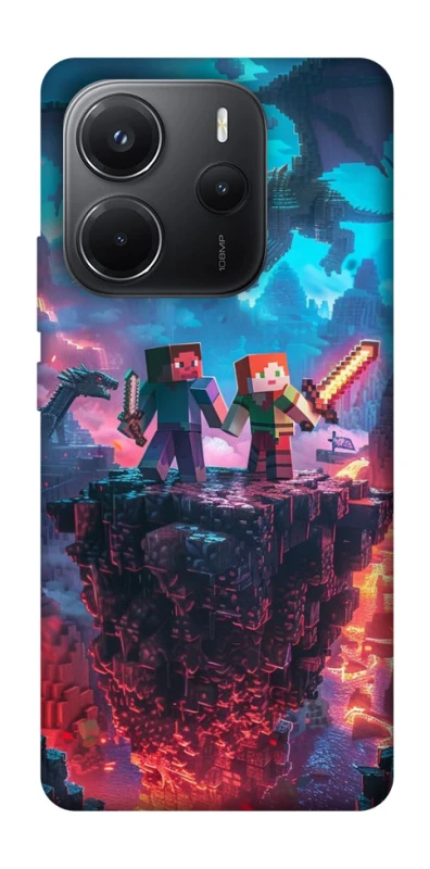 Чохол на Xiaomi Redmi Note 14 4G (Int. version) Minecraft v3 фото 1 з 1
